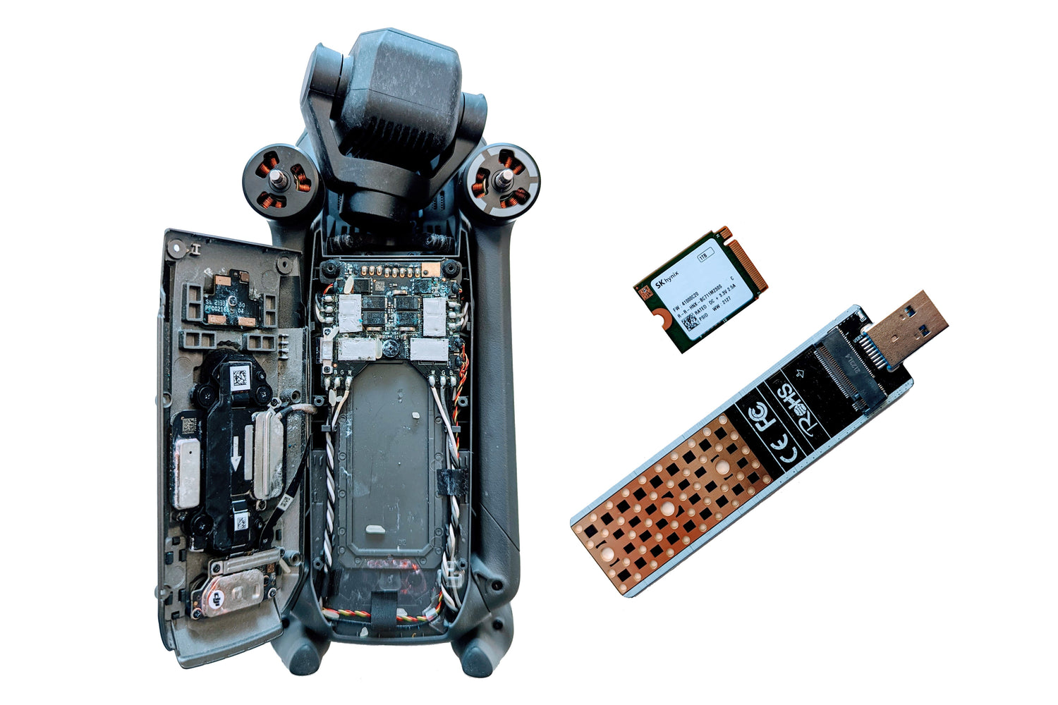 Professionelle Datenrettung für Drohnen - Bilder & Videos