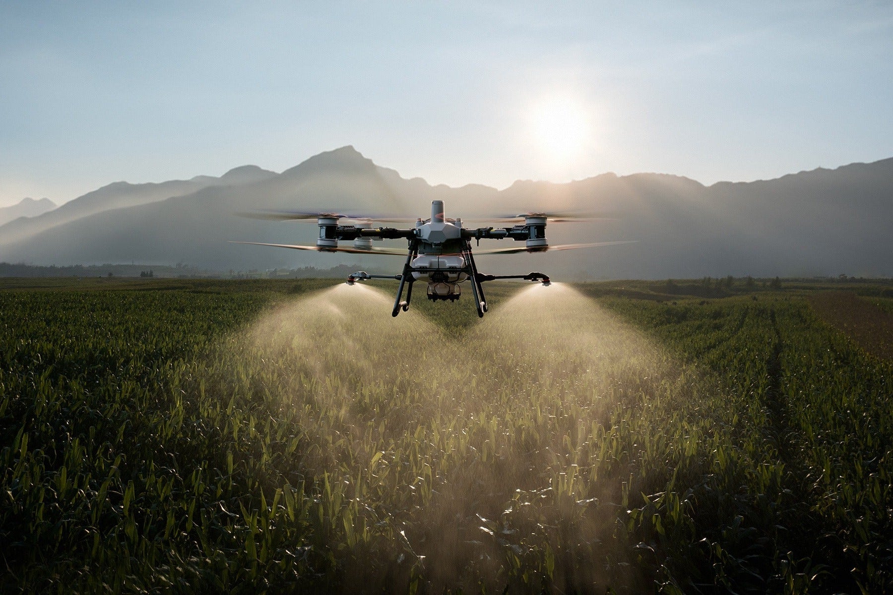 DJI Agras T100: Drohne für Landwirtschaft mit 100 kg Nutzlast